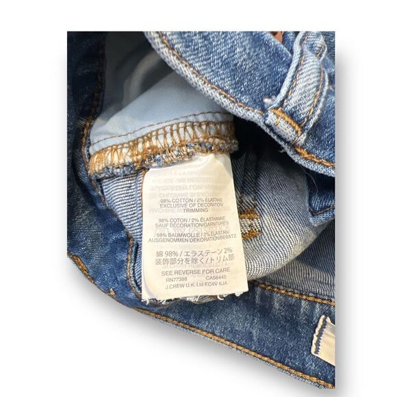 Madewell Denim Jean Distressed Shorts Size 26 - Picture 2 of 4